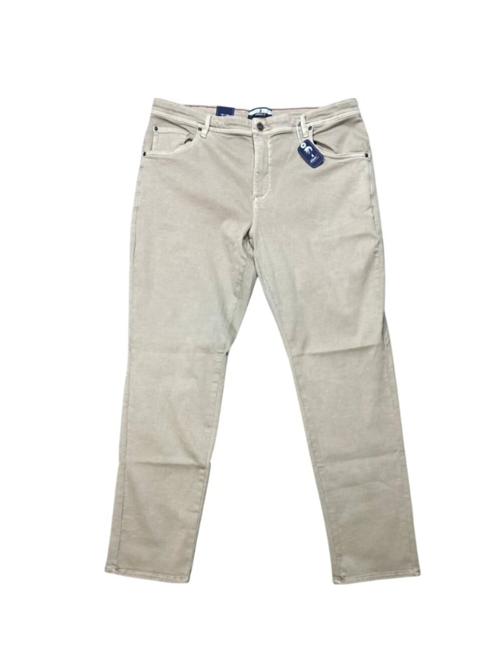 Johnnie-O Khaki Newport Five-Pocket Cotton Pants Chino JMPA100040 NWT 38x32